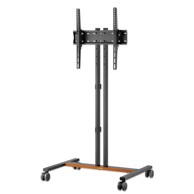 MANHATTAN Nosač za TV 462068, 34" - 55", 35kg, podni, mobilni, crno-smeđi